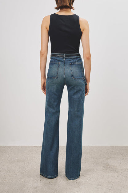 Tank Top Jennifer in Dark Navy Nili Lotan