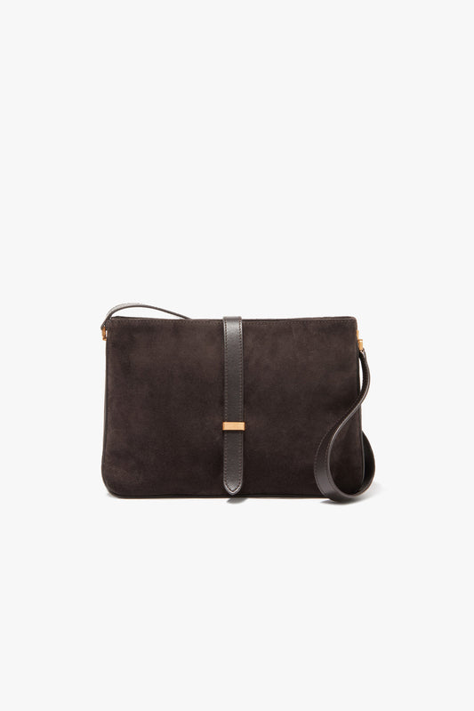 Jane Bag in Espresso Suede by Nili Lotan - Anita Hass