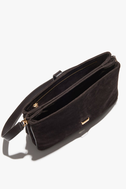 Jane Bag in Espresso Suede by Nili Lotan - Anita Hass