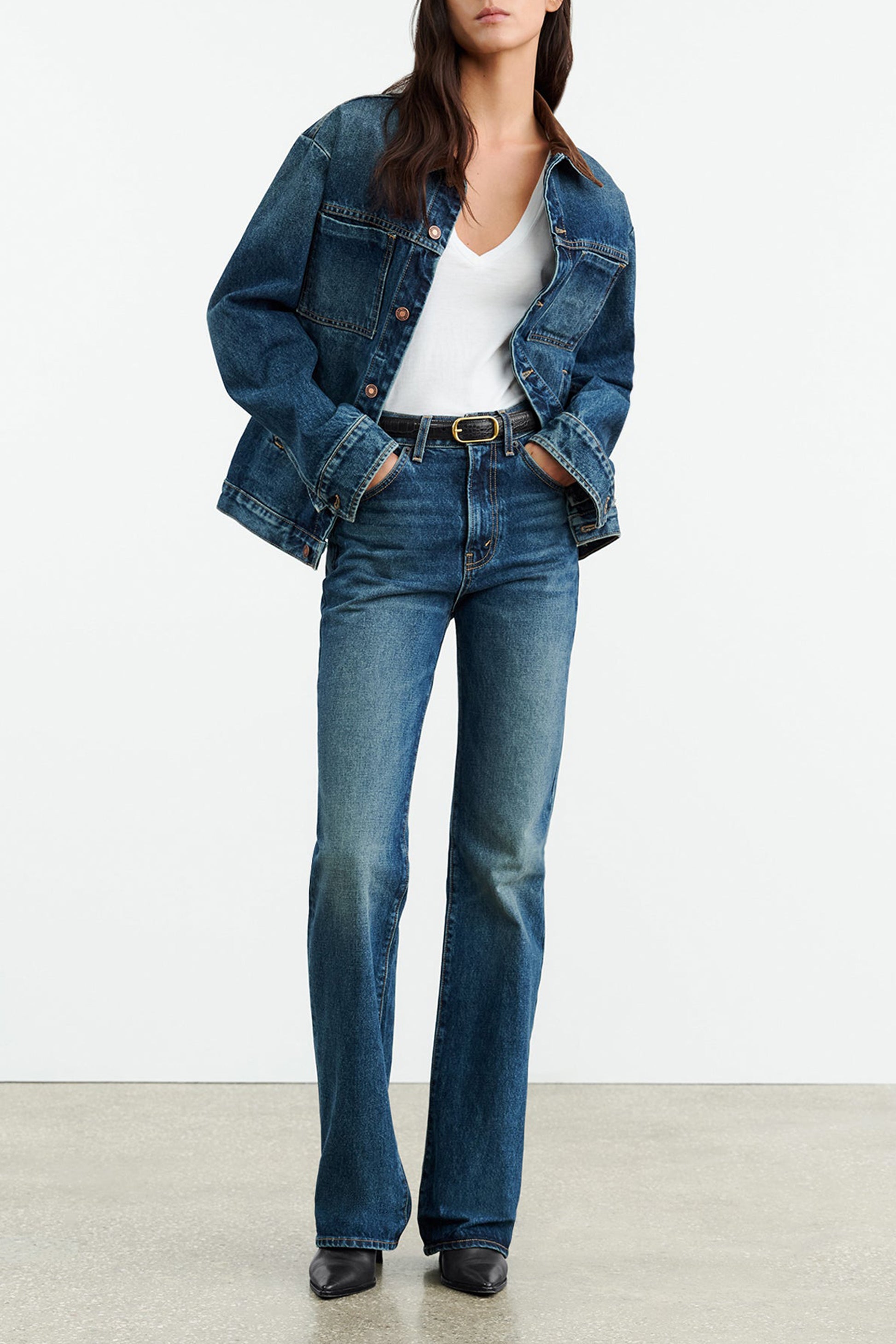 Jeans Joan in Simon WashNili Lotan - Anita Hass