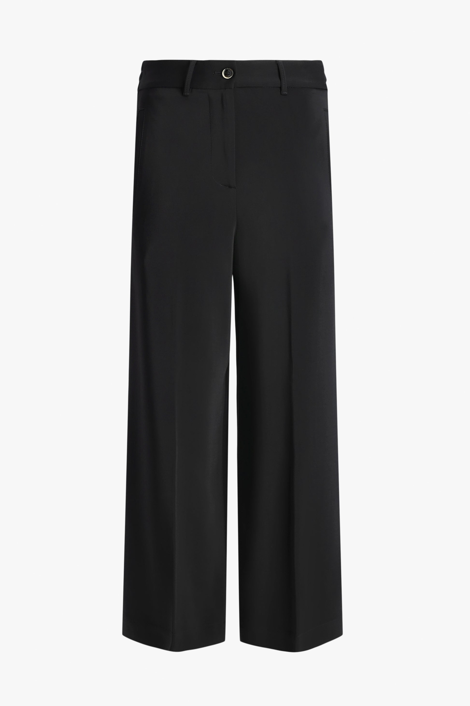 Astrid Crop Drawstring Pants in NeroNine In The Morning - Anita Hass