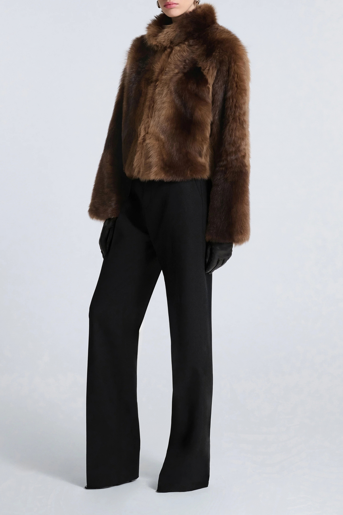 Jacke Cameron in Burnt Toffee Nour Hammour
