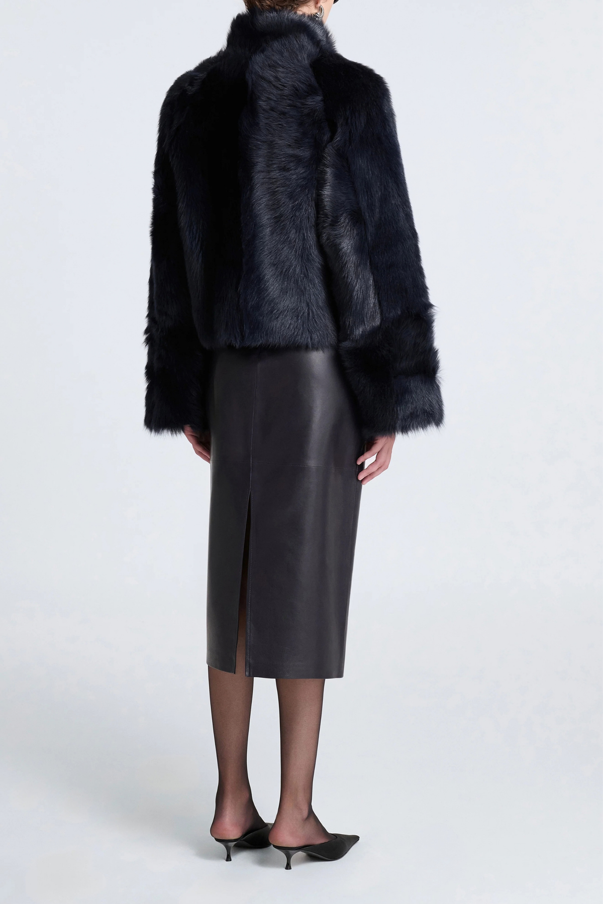 Jacke Cameron in Bleu Minuit Nour Hammour