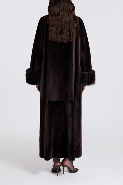 Sima Rich Brown Coat