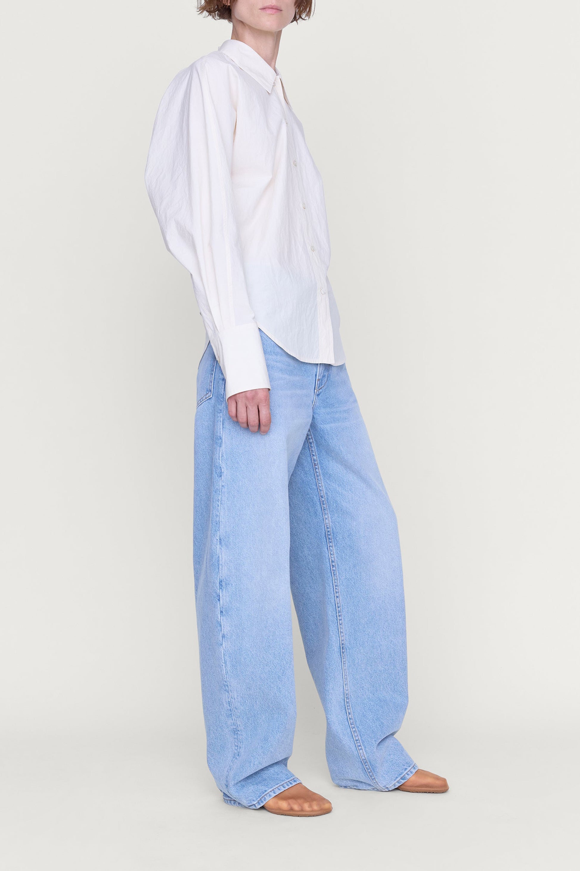 Bluse Ridge in Bone Ossou