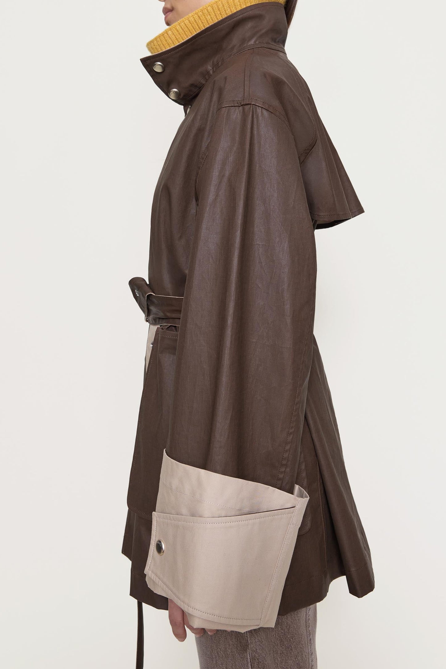 Asha Jacket in Tobacco/Rye