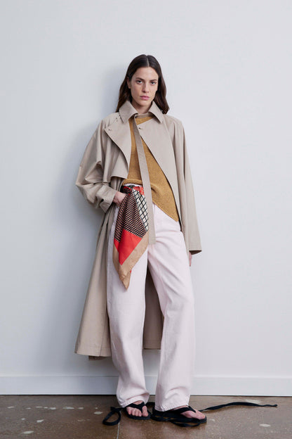 Trenchcoat Delta in Fawn Ossou