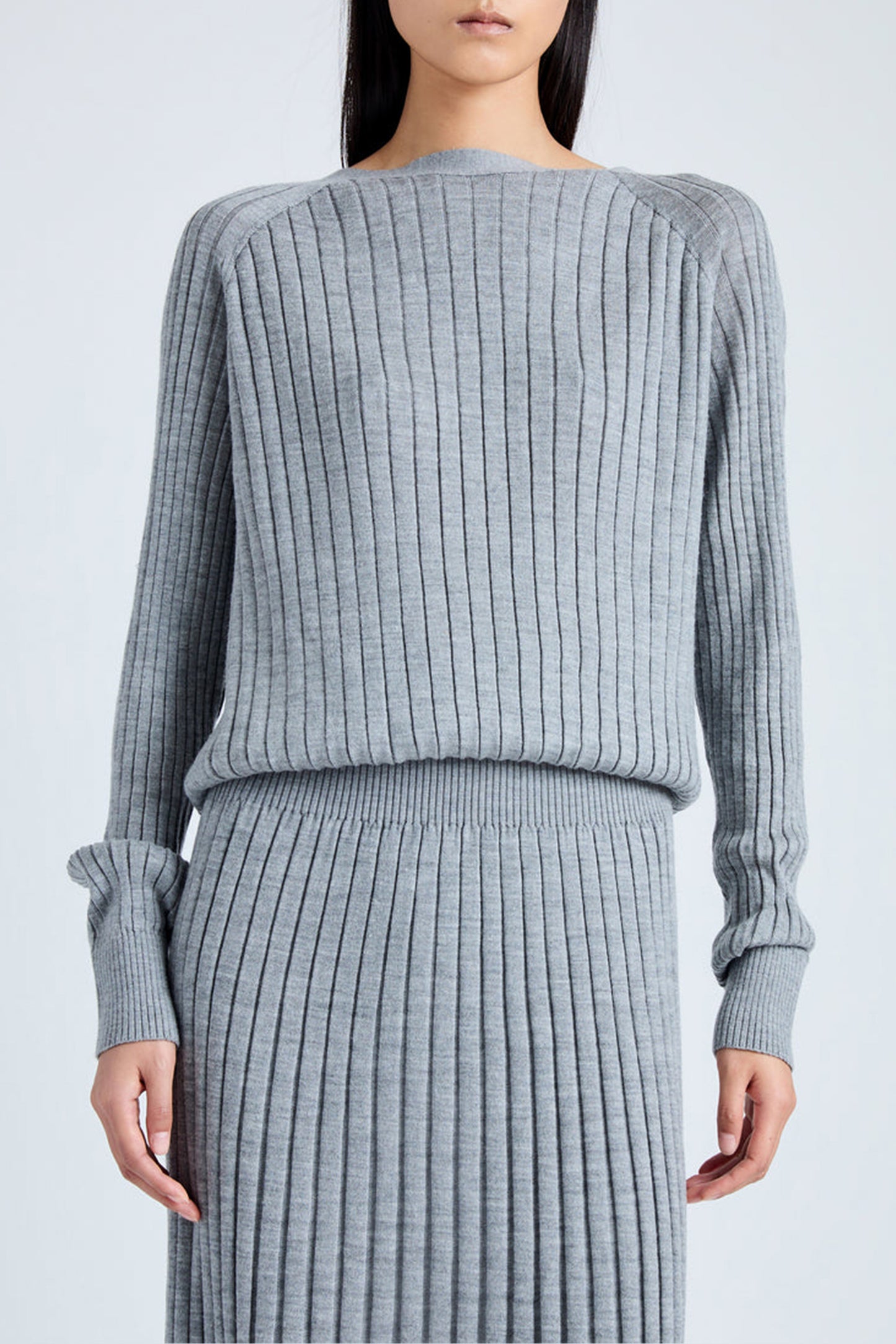 Kleid Eden in Light GreyProenza Schouler - Anita Hass