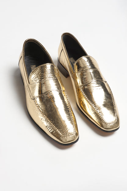 Alain Loafers in GoldParis Texas - Anita Hass
