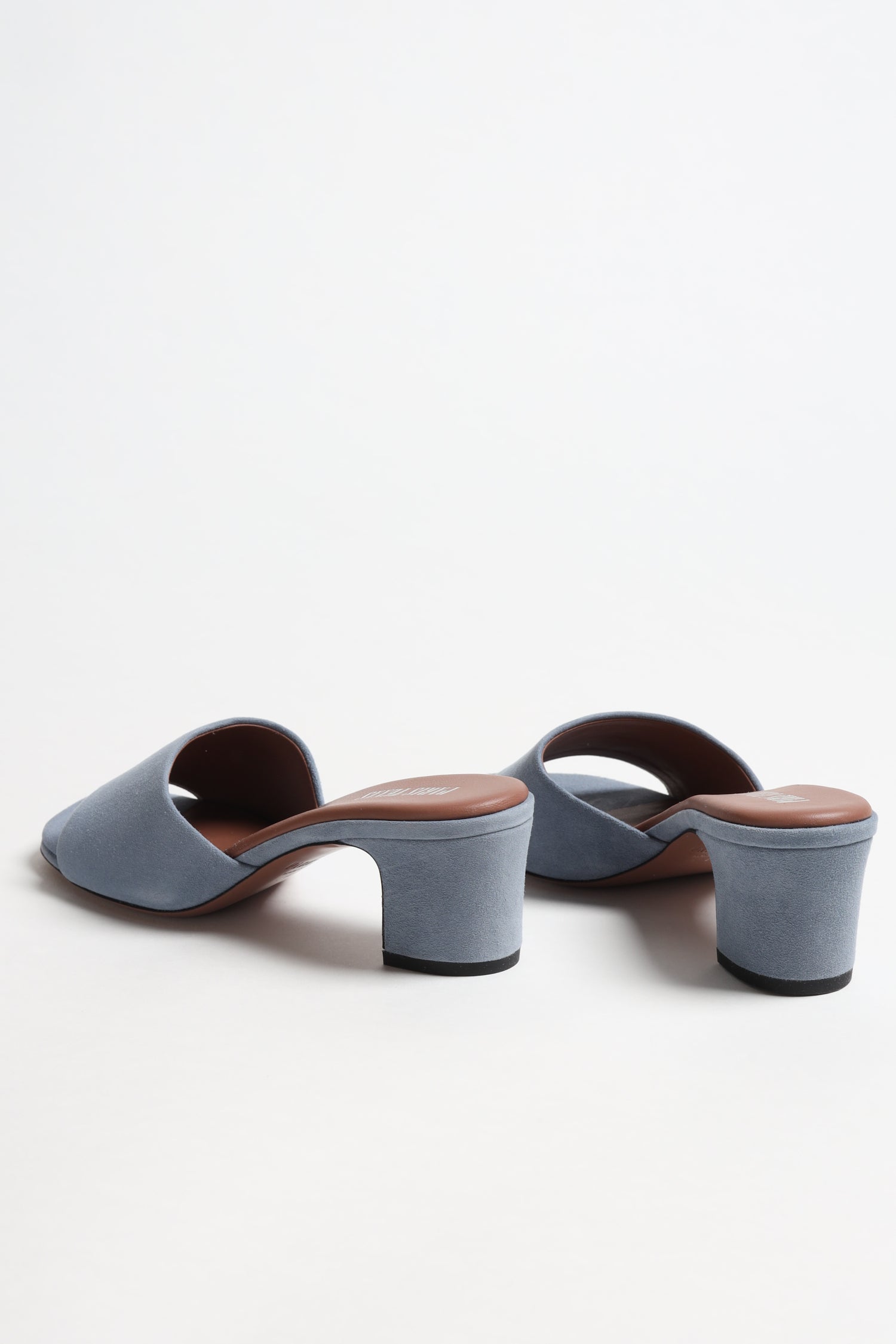 Ava 50 Mules in Jeans Blue Paris Texas - Anita Hass