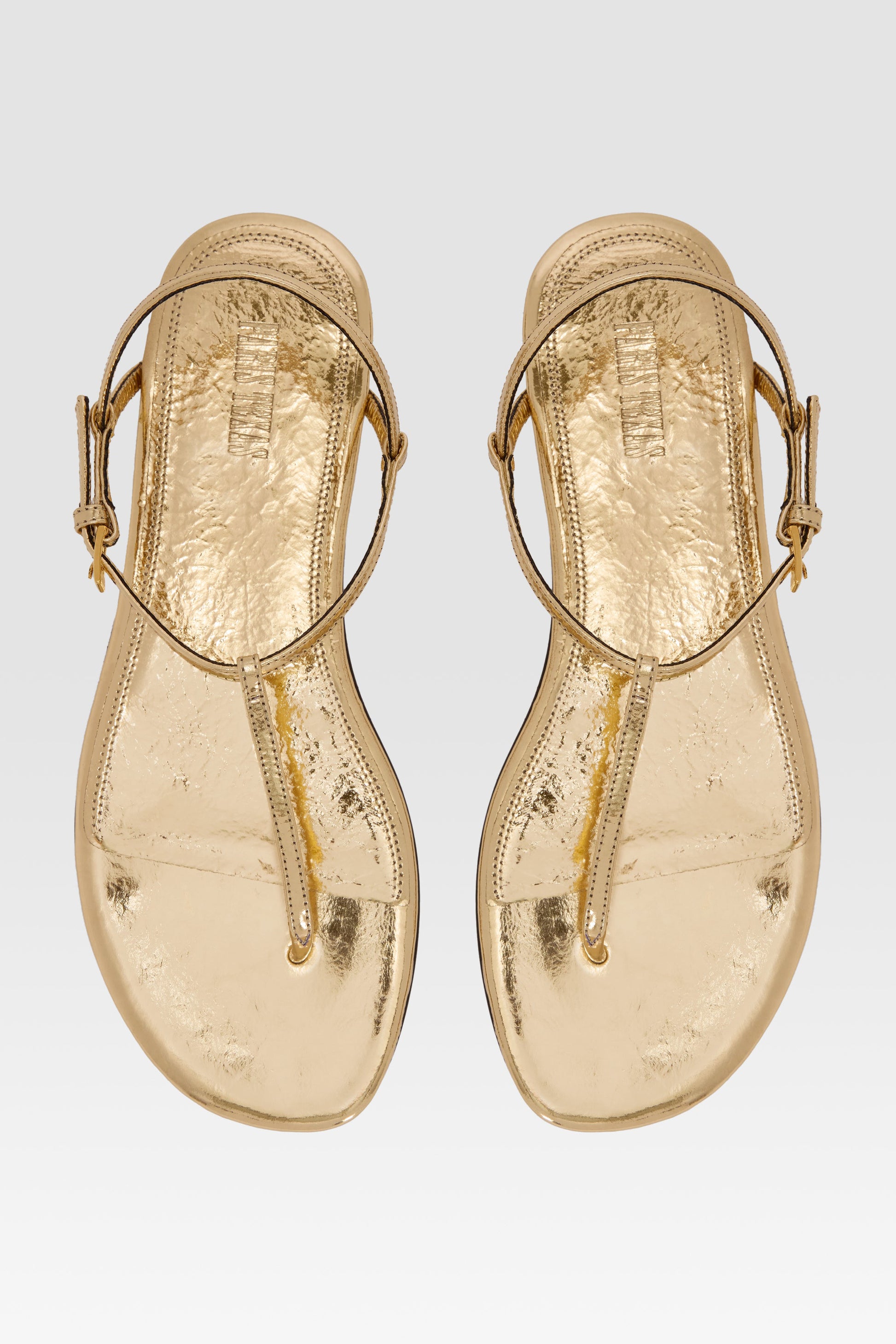 Montecarlo Sandals in GoldParis Texas - Anita Hass