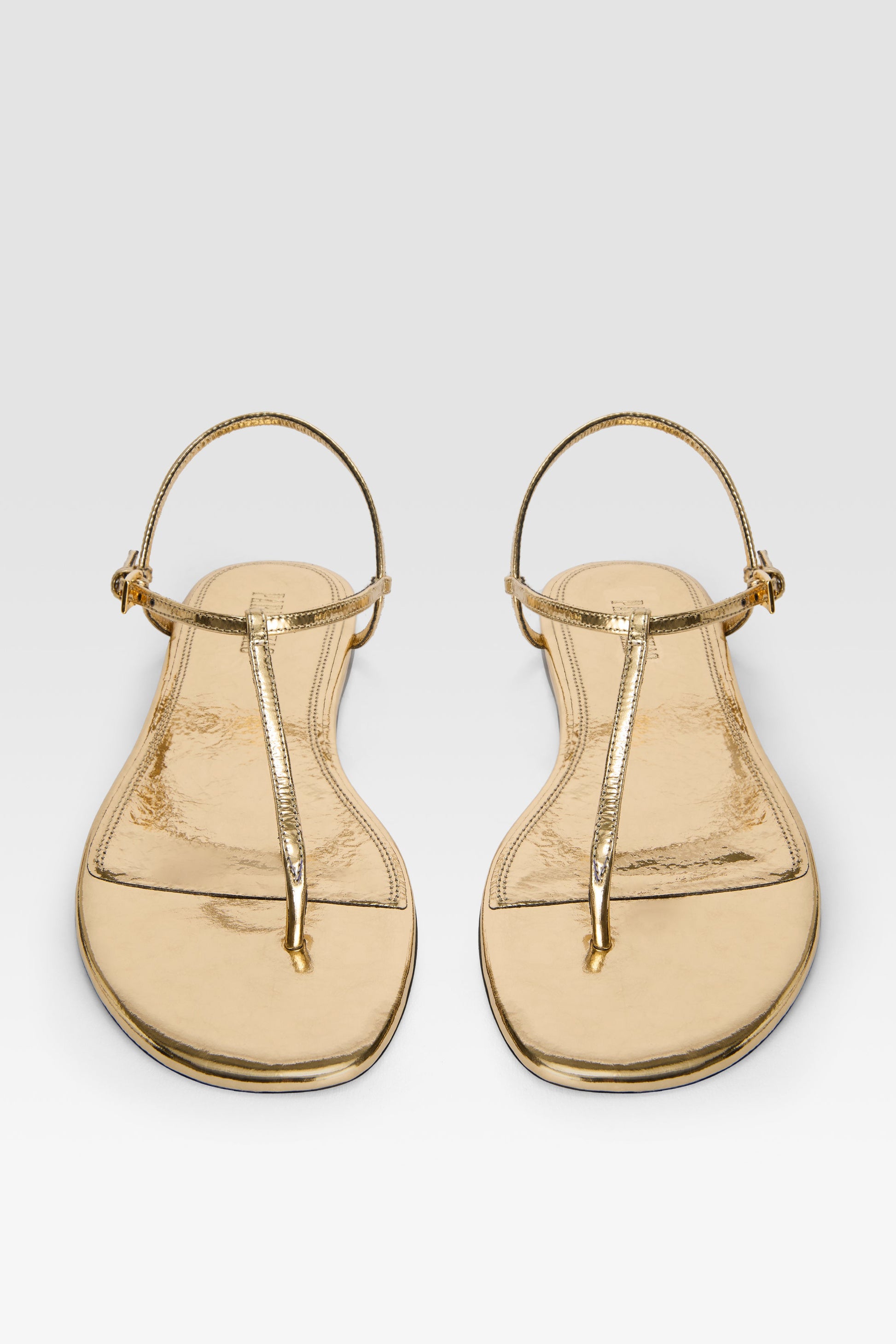Montecarlo Sandals in GoldParis Texas - Anita Hass