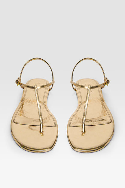 Montecarlo Sandals in GoldParis Texas - Anita Hass