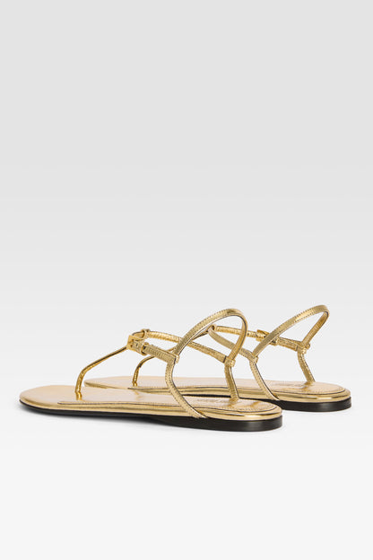Montecarlo Sandals in GoldParis Texas - Anita Hass