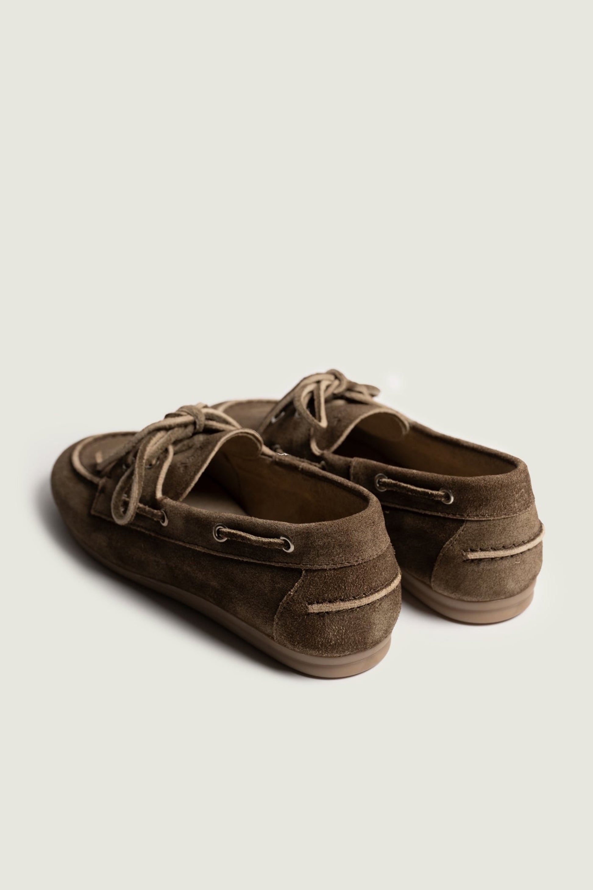 Loafer Boat Brushed in Dark BrownPosa - Anita Hass