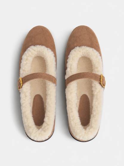 Ballerinas St. Moritz in Tabacco Posa