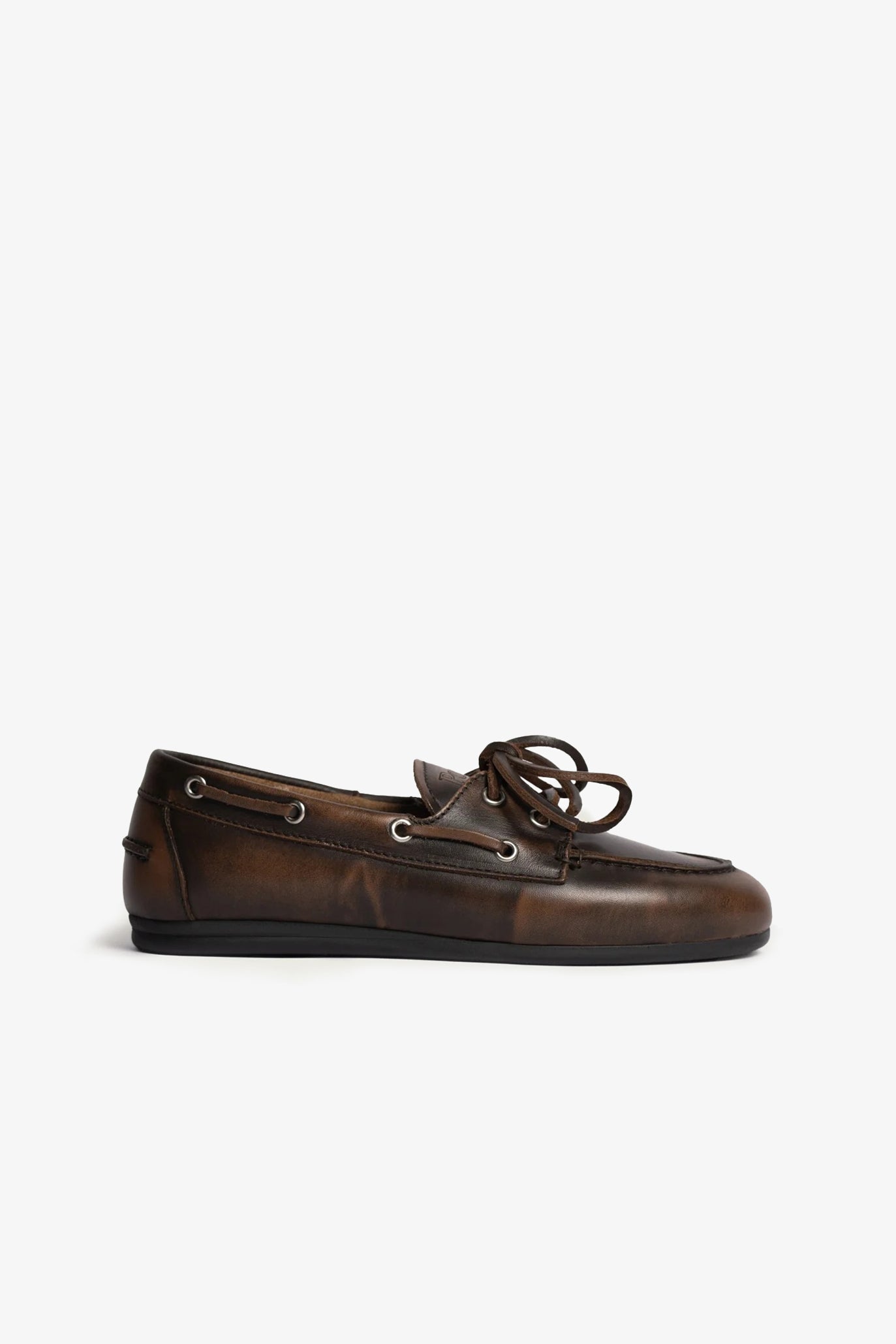 Loafer Boat in Coffee Posa