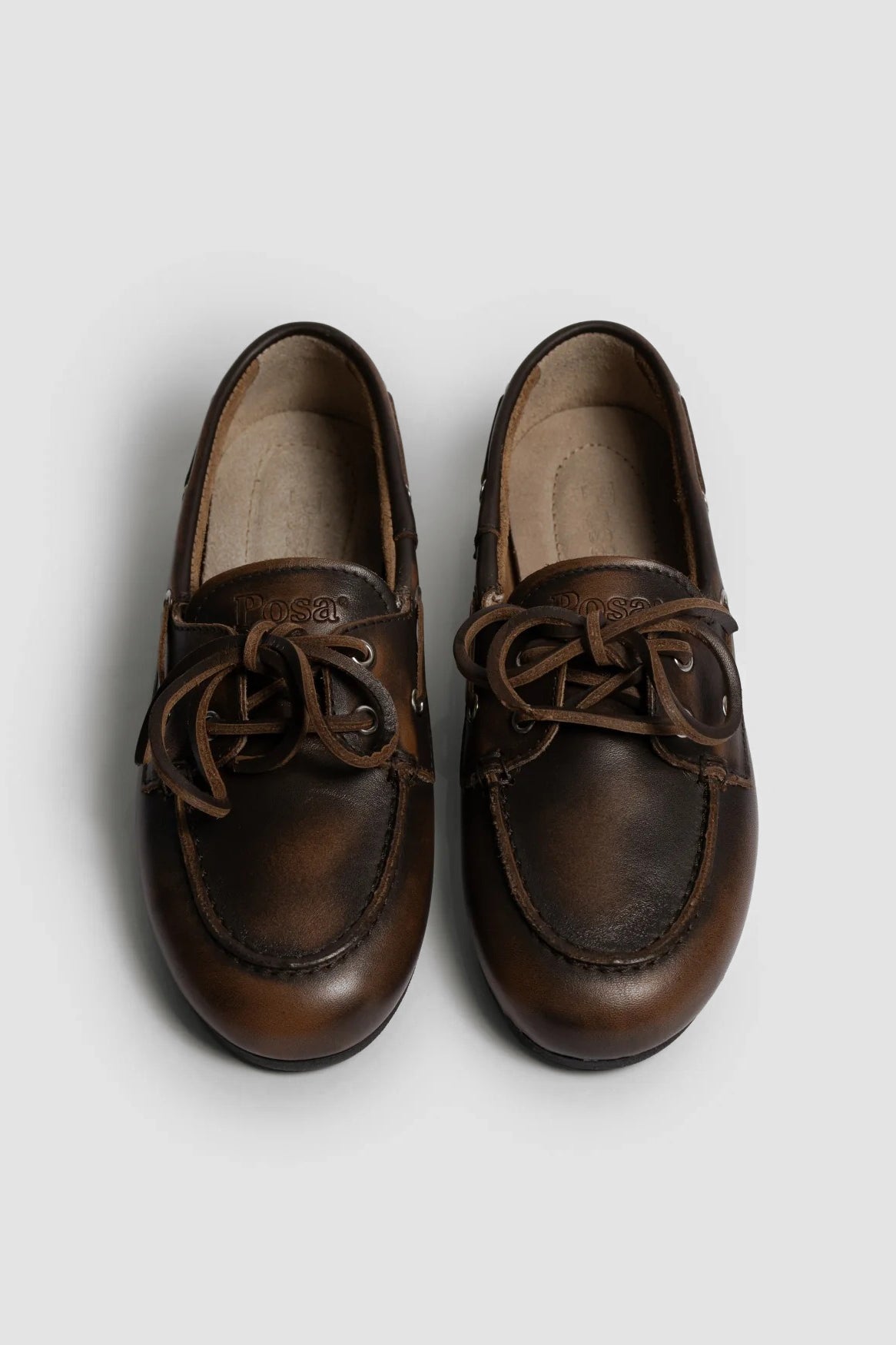 Loafer Boat in Coffee Posa
