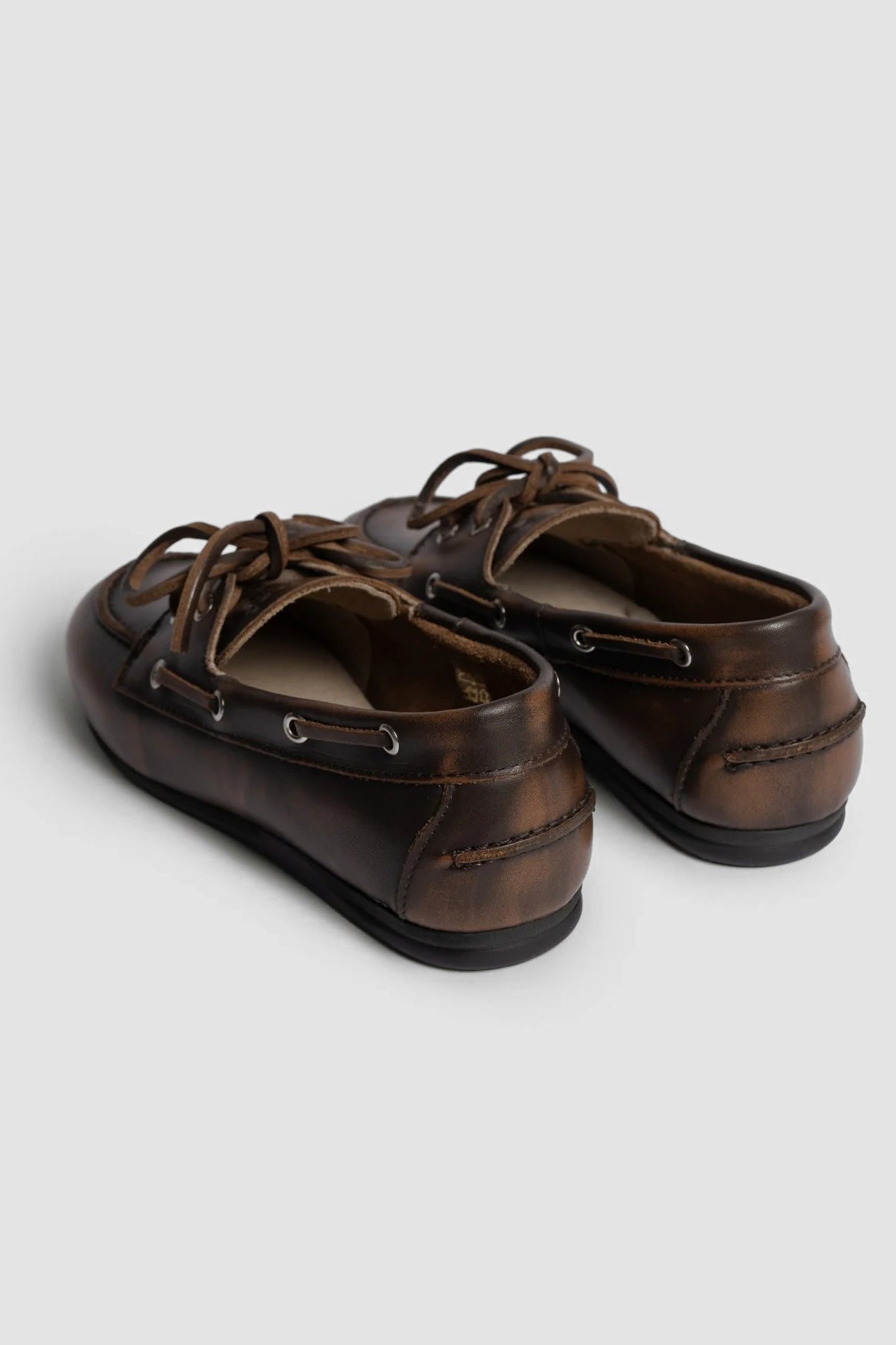Loafer Boat in Coffee Posa