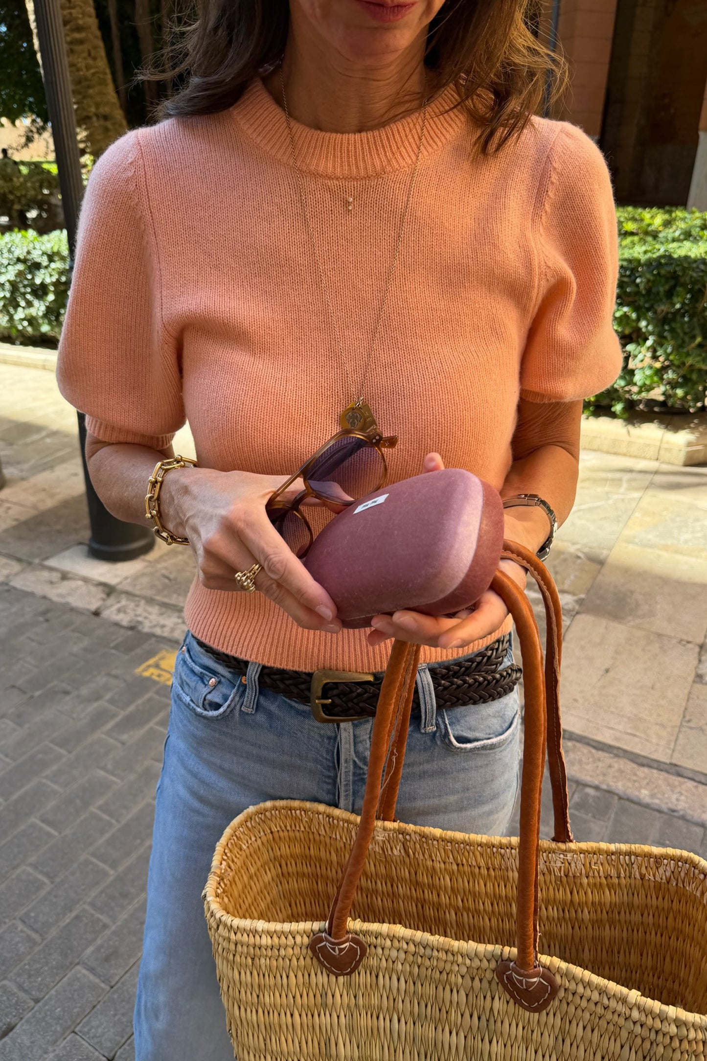 Sweater Poupette Soleil in Shrimp