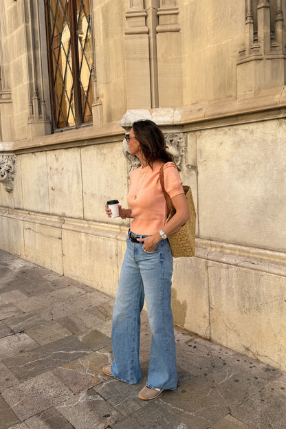 Sweater Poupette Soleil in Shrimp