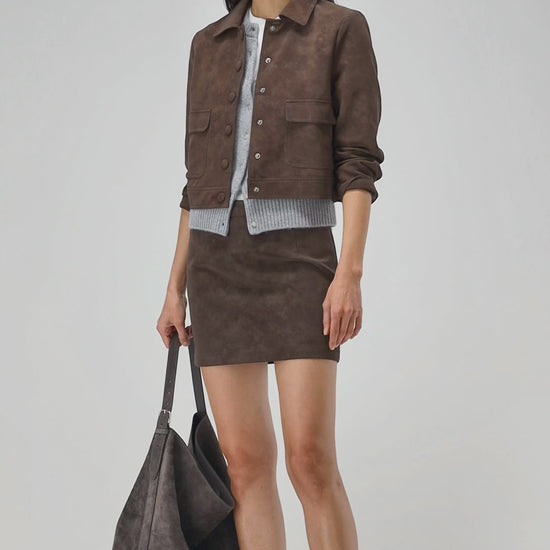 Rock Avel in Dunkelbraun Ladneri