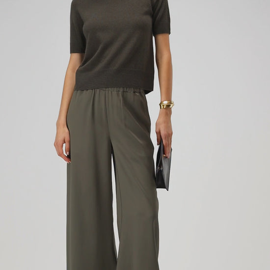 Strickshirt 90 in Sumac GreenLadneri - Anita Hass