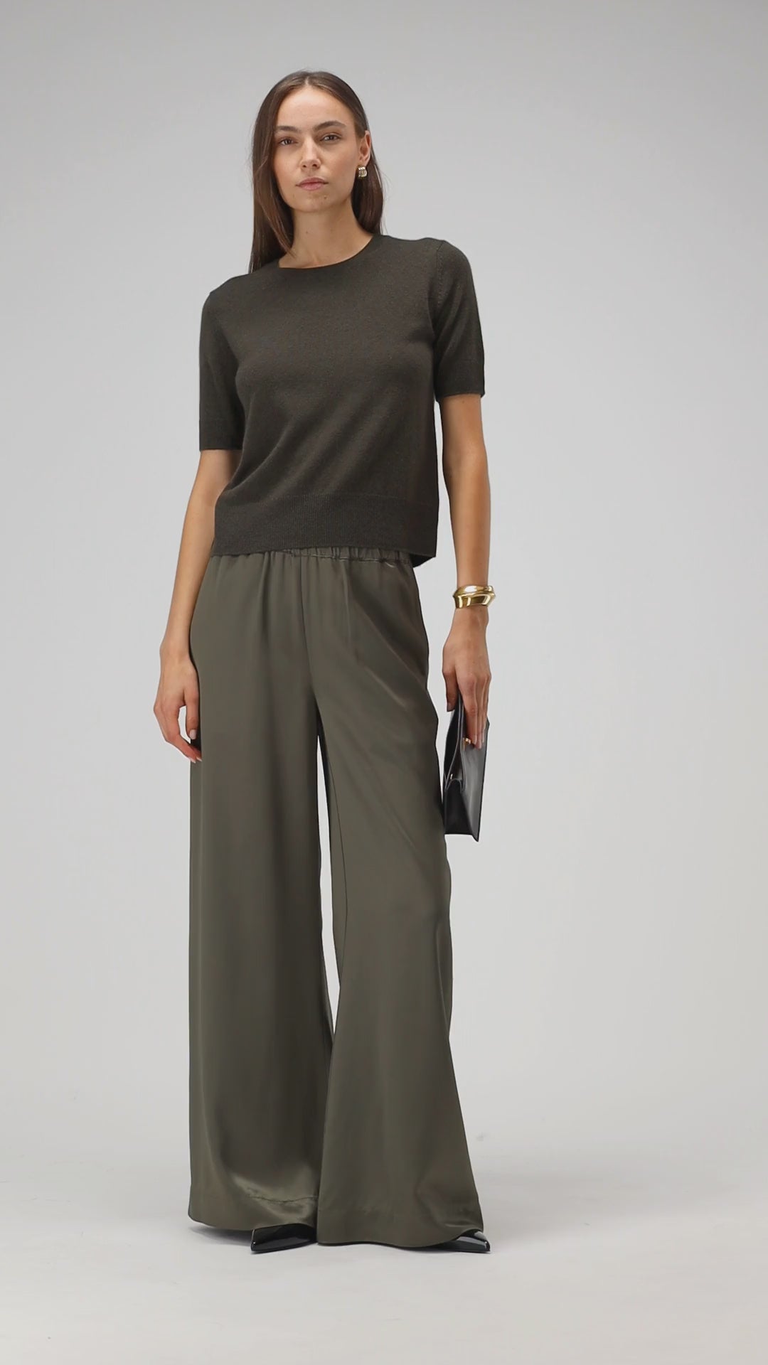 Strickshirt 90 in Sumac GreenLadneri - Anita Hass