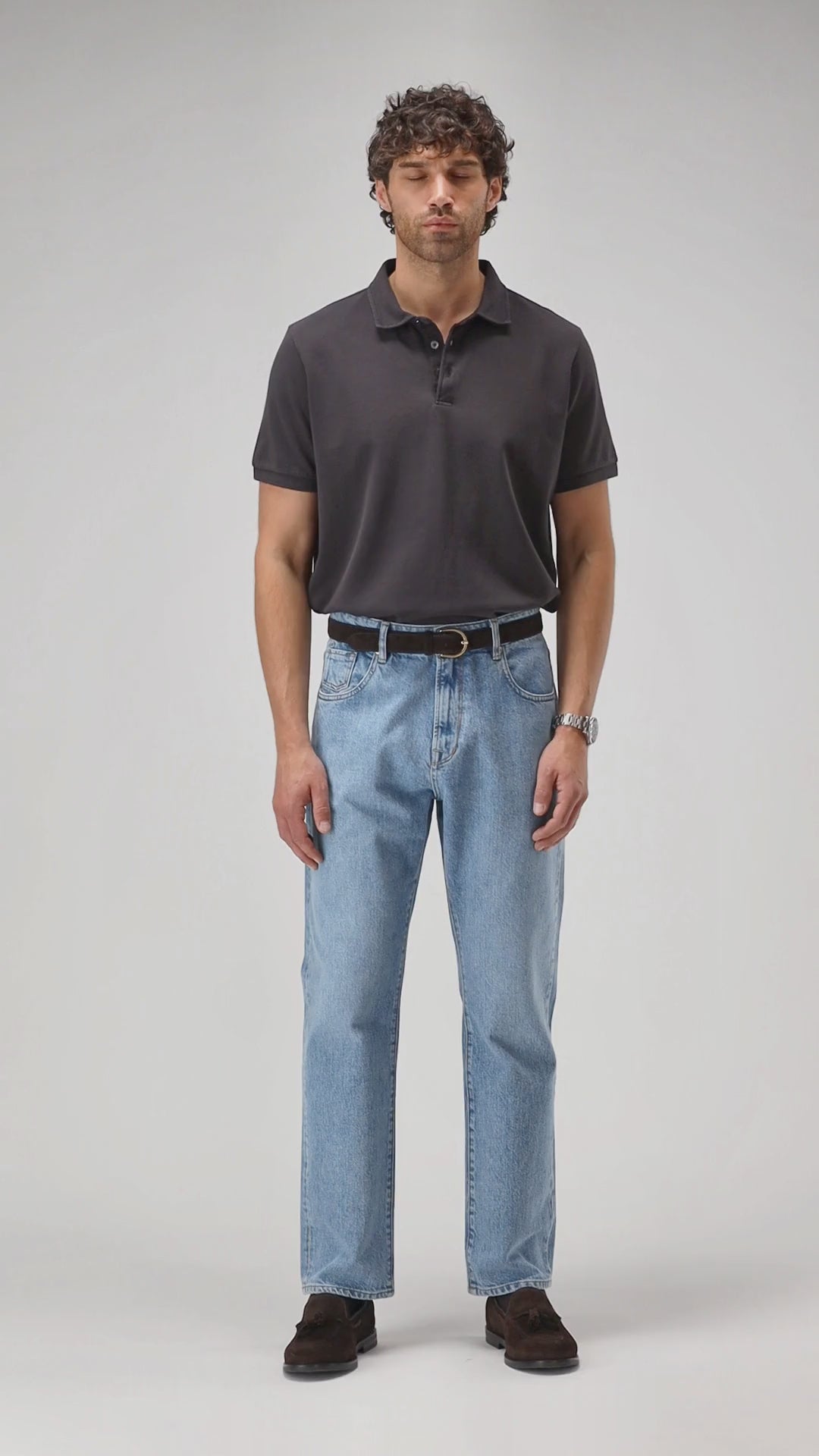 Polo Sonny in MoccaLadneri Men - Anita Hass