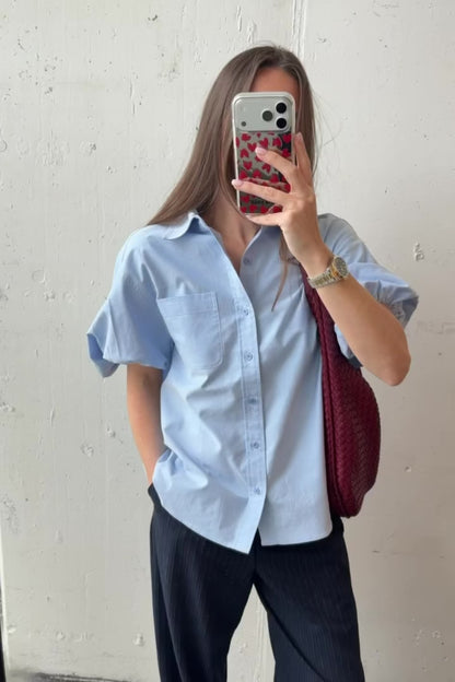 Bluse Dew in Blau Anita Hass