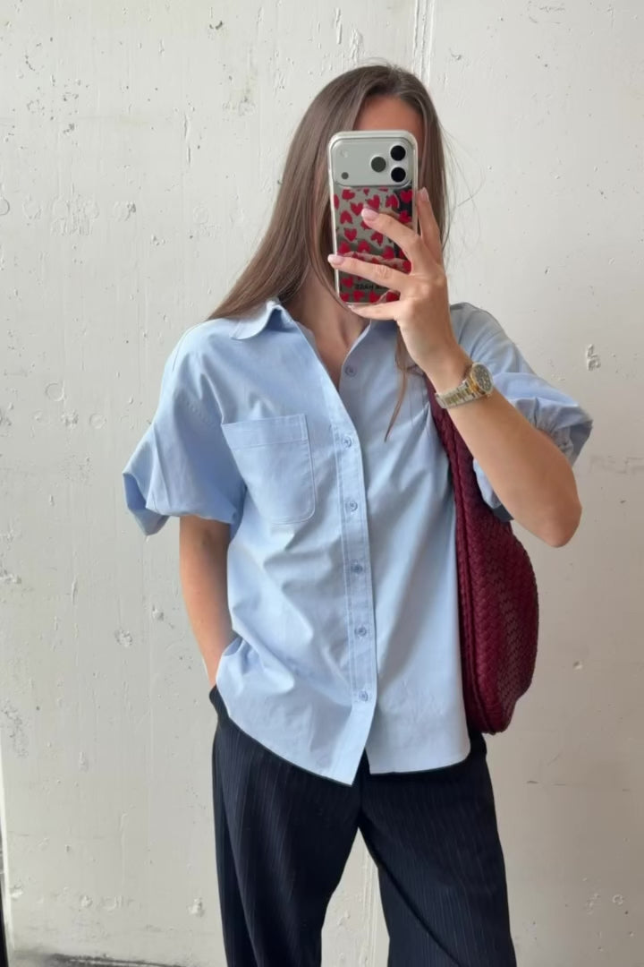 Bluse Dew in Blau Anita Hass