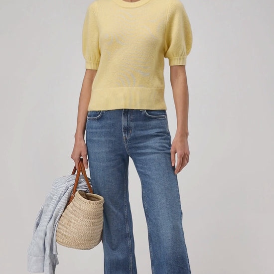Pullover Poupette Soleil in Corn Ladneri