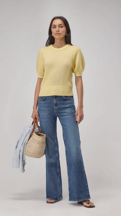 Pullover Poupette Soleil in Corn Ladneri