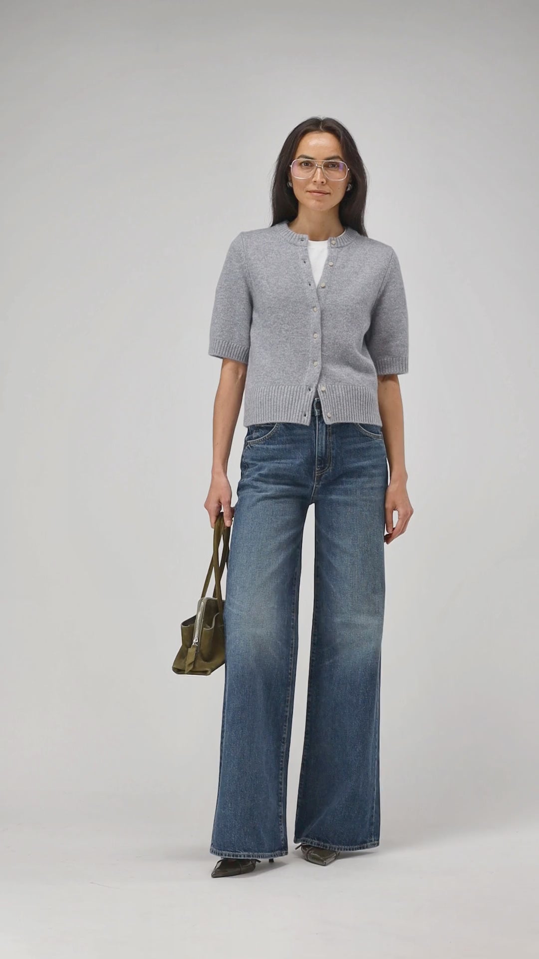 Cardigan Poupette Soleil in Feline Ladneri