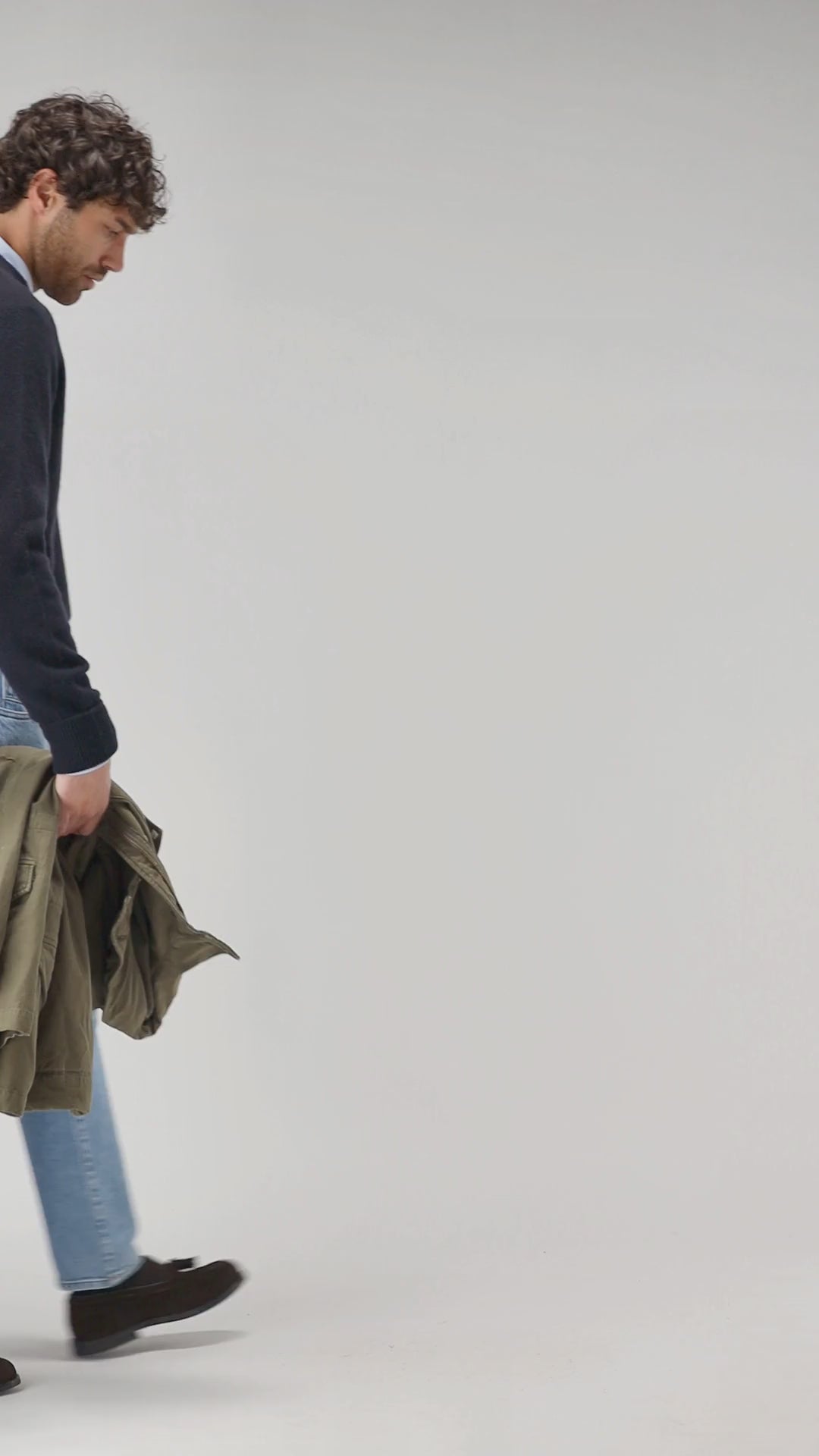 Pullover Vincent in Navy Ladneri Men