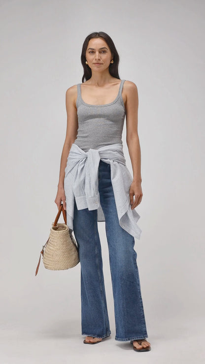 Tank Top Le Mans in Grau – Ladneri
