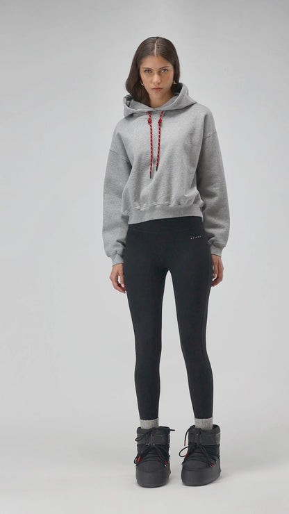 Hoodie Crystal in Melange GreyAnita Hass - Anita Hass