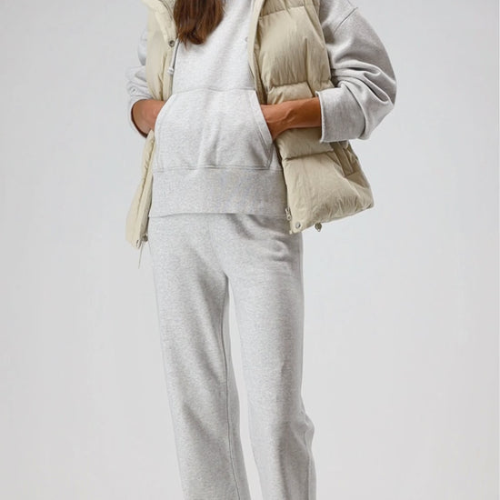 Sweatpants St. Michel in Melange GreyLadneri - Anita Hass