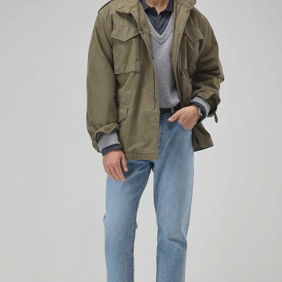 Jacke Mosca in Oliv Ladneri Men