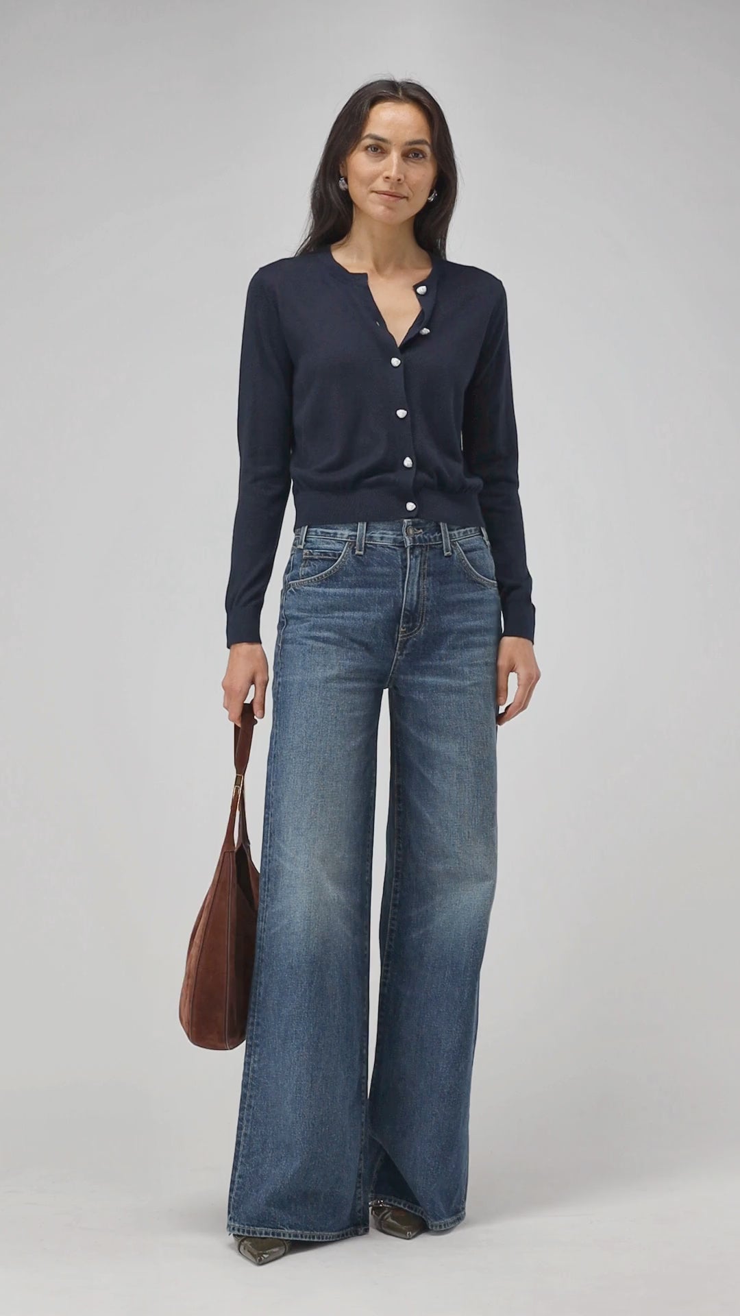 Cardigan Gigi in NavyLadneri - Anita Hass