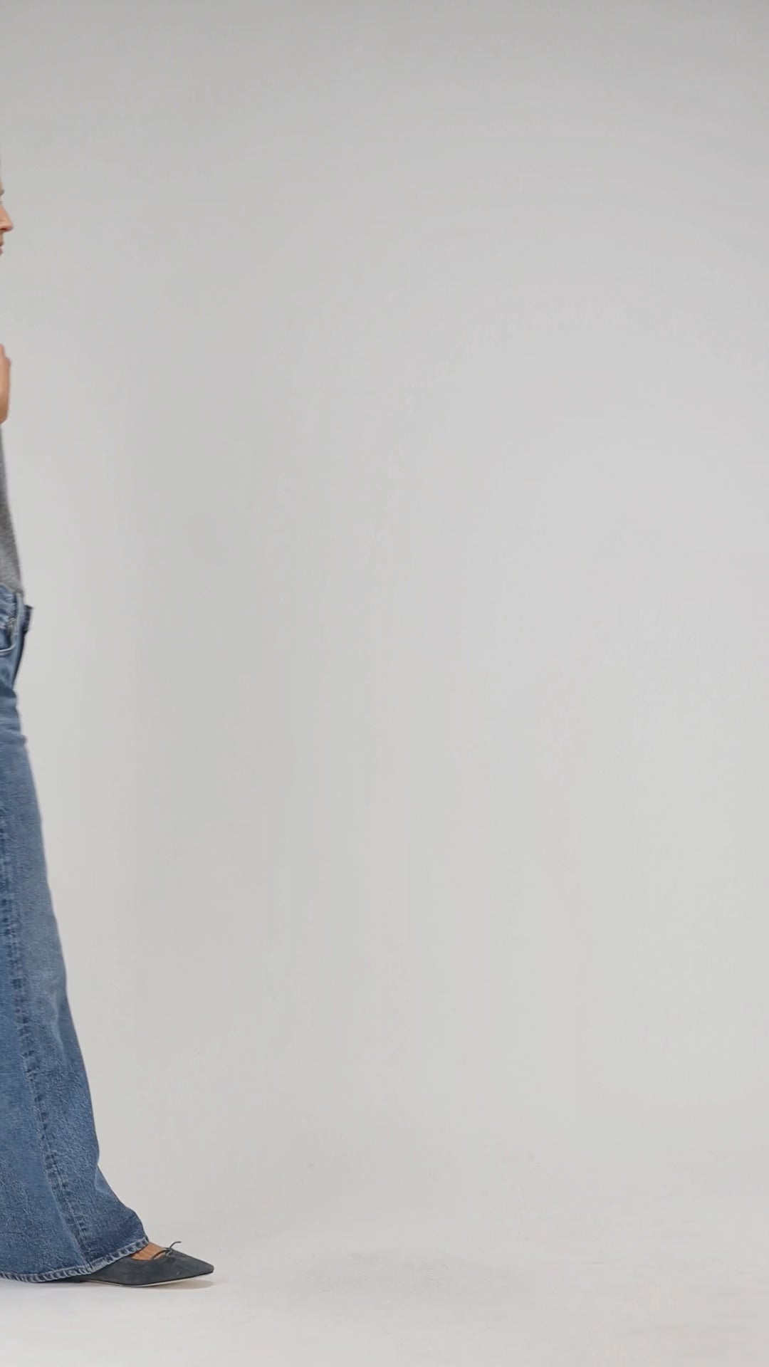 Pullover Loulou in Grau Ladneri