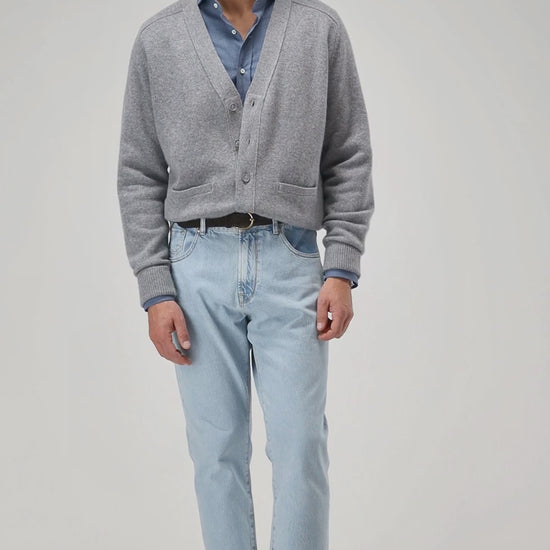 Hemd Bruno in Blau Ladneri Men
