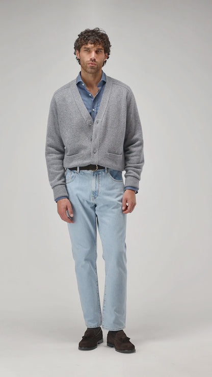 Hemd Bruno in Blau Ladneri Men