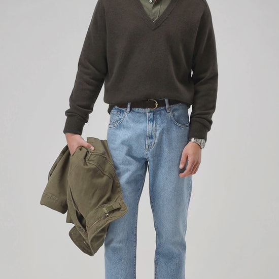 Pullover Joey in Olive Ladneri Men