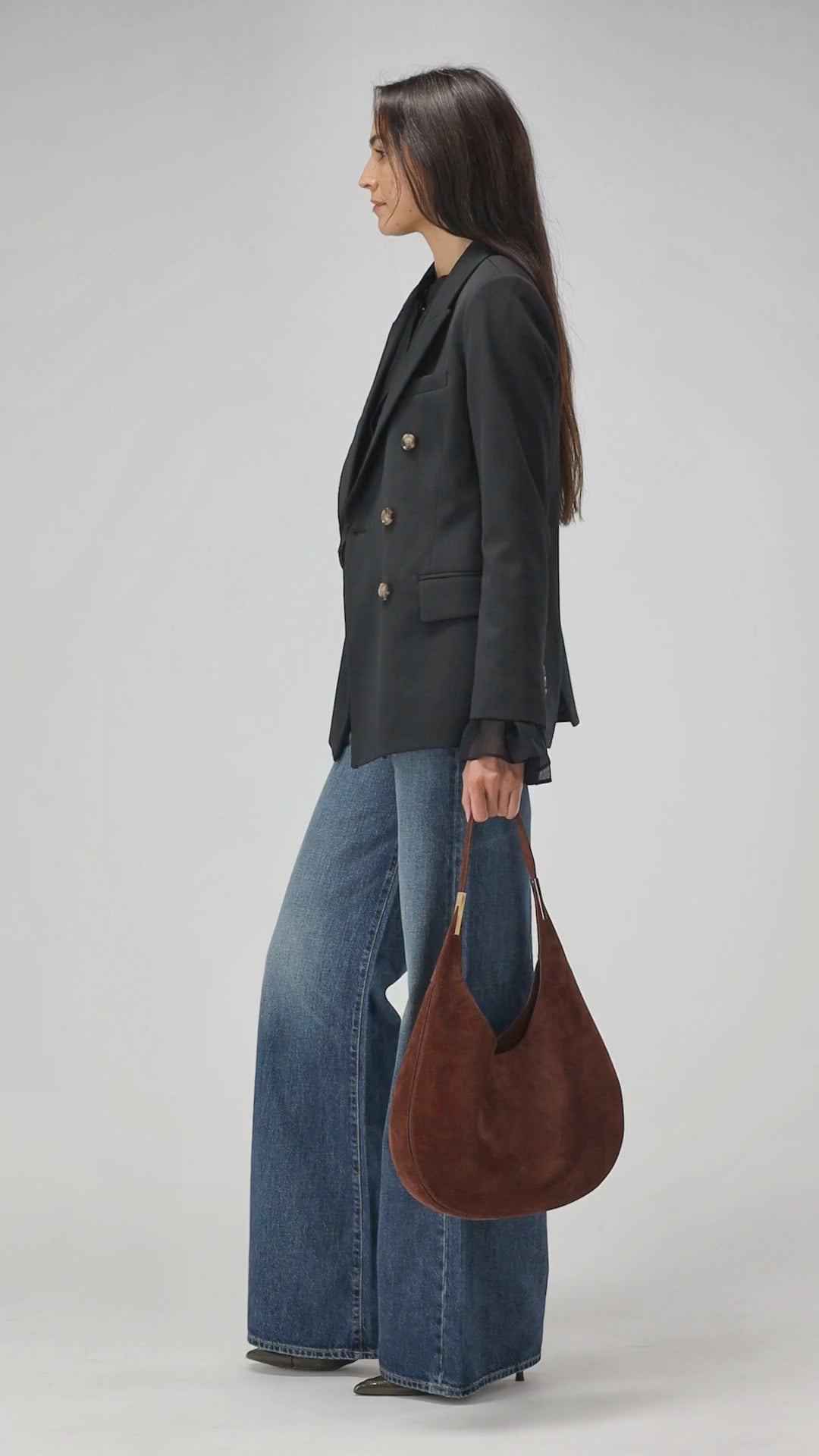 Blazer Manon in Schwarz Ladneri