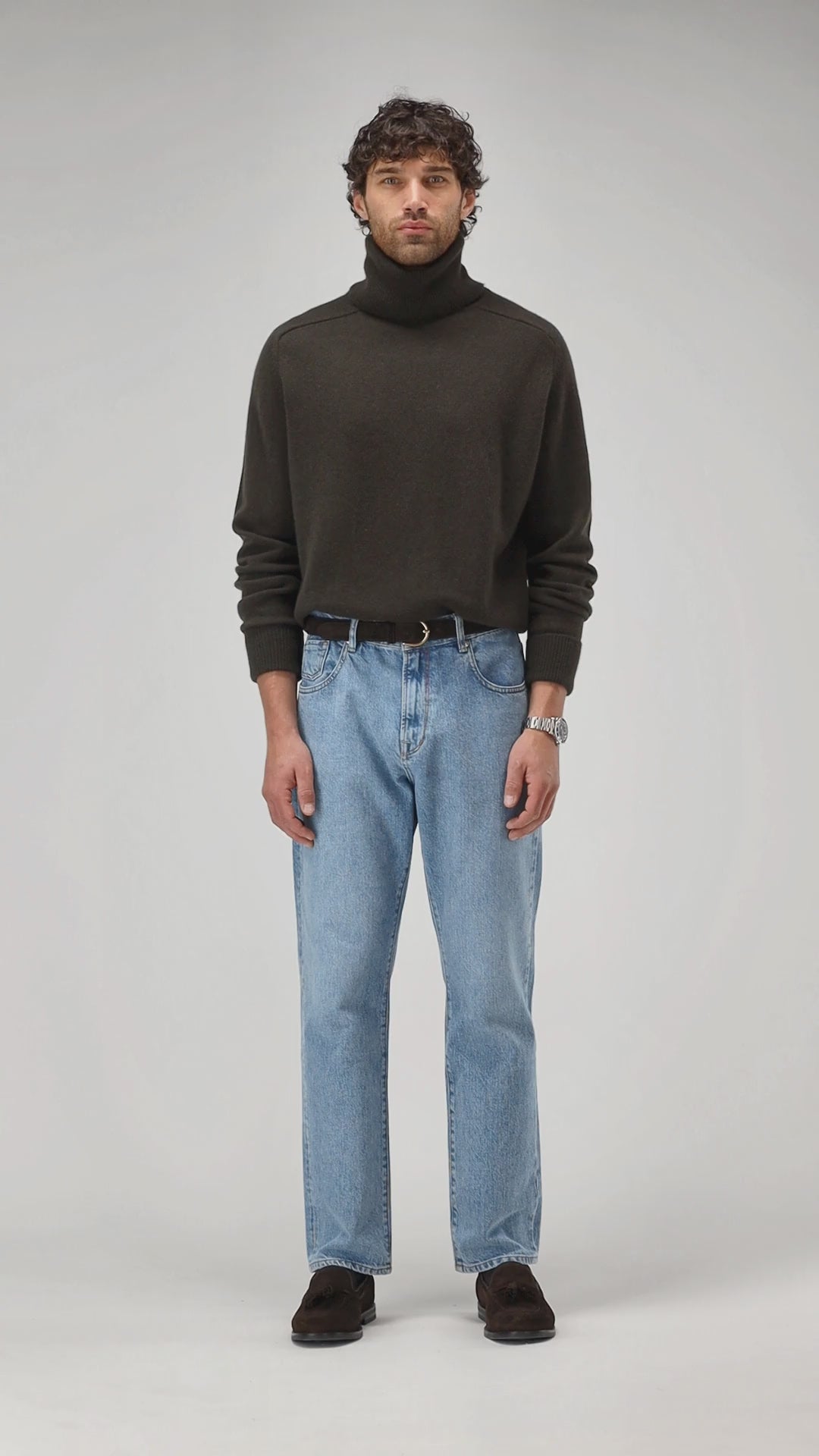 Pullover Frankie in Olive Ladneri Men