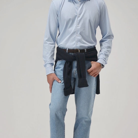 Hemd Luca in Hellblau Ladneri Men