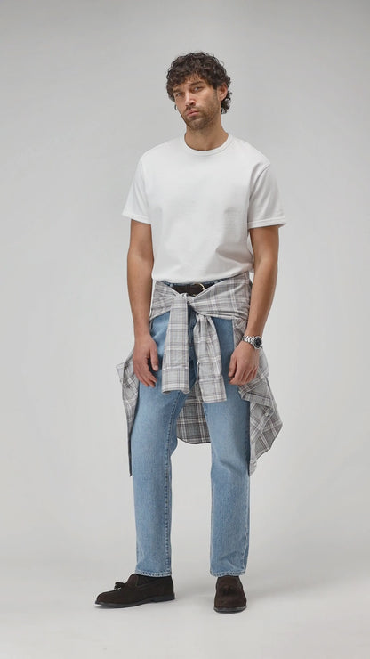 T-Shirt Frenchy in Weiß Ladneri Men