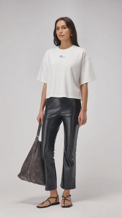 T-Shirt Elodie Embroidery in Off White – Ladneri