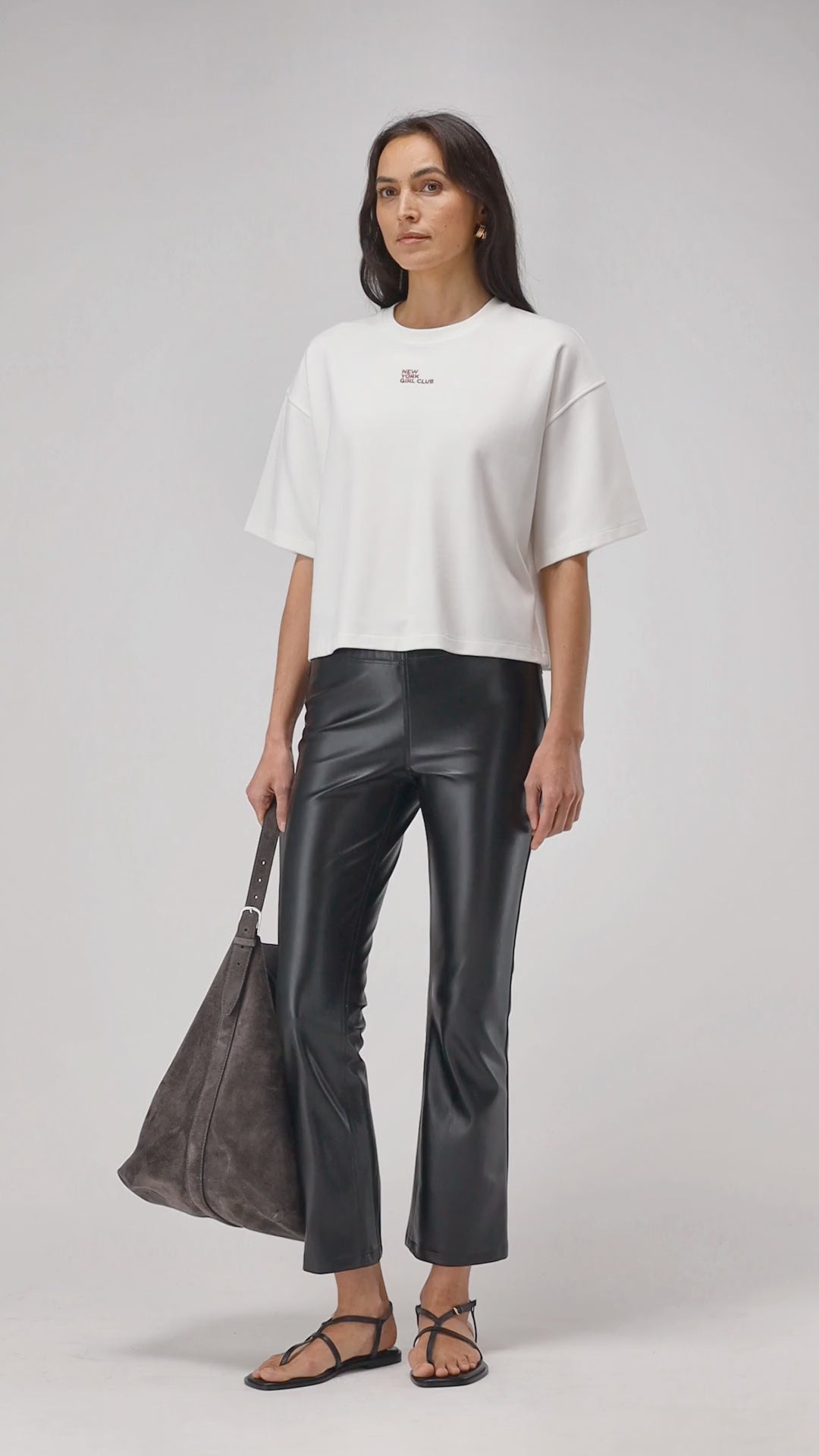 T-Shirt Elodie Embroidery in Off White – Ladneri